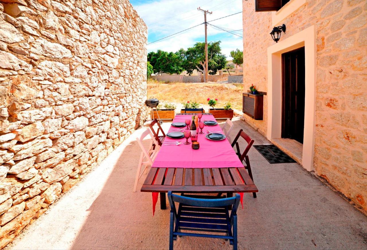 Casa Piedra Villa Halki Island Exterior foto